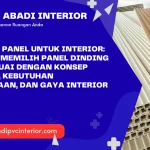 PVC Wall Panel untuk Interior: Panduan Memilih Panel Dinding yang Sesuai dengan Konsep Ruangan, Kebutuhan Penggunaan, dan Gaya Interior Modern
