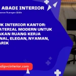 WPC untuk Interior Kantor: Solusi Material Modern untuk Menciptakan Ruang Kerja Profesional, Elegan, Nyaman, dan Menarik