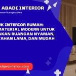 WPC untuk Interior Rumah: Pilihan Material Modern untuk Menciptakan Ruangan Nyaman, Estetik, Tahan Lama, dan Mudah Dirawat